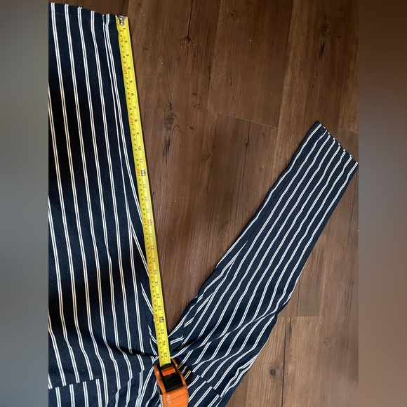 Navy striped pants - Picture 8 of 10
